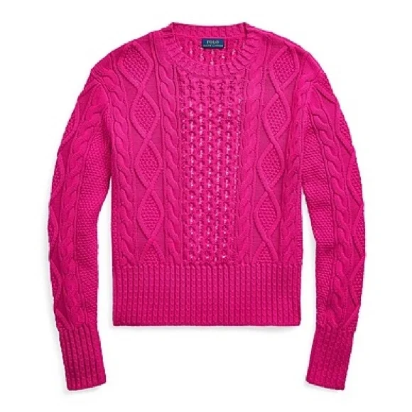 Polo Ralph Lauren cable knit sweater - Picture 2 of 3